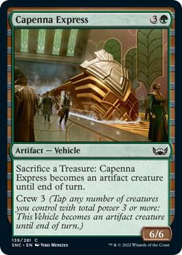 Capenna Express card from Streets of New Capenna