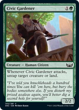 Civic Gardener card from Streets of New Capenna