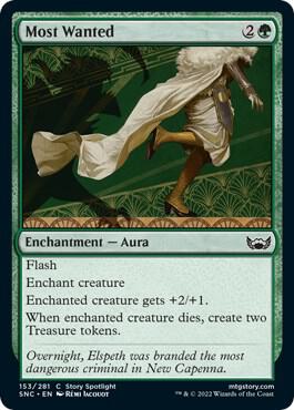 Most Wanted card from Streets of New Capenna