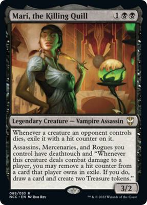 Mari, the Killing Quill card from Commander: Streets of New Capenna