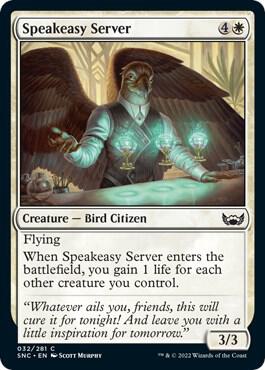 Speakeasy Server card from Streets of New Capenna