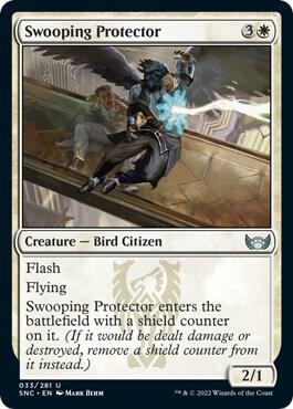 Swooping Protector card from Streets of New Capenna
