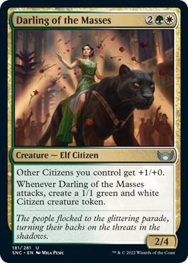 Darling of the Masses card from Streets of New Capenna