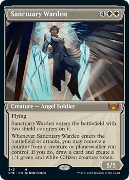 Sanctuary Warden (Showcase) card from Streets of New Capenna