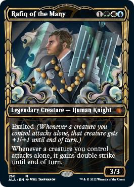 Rafiq of the Many card from The List Reprints