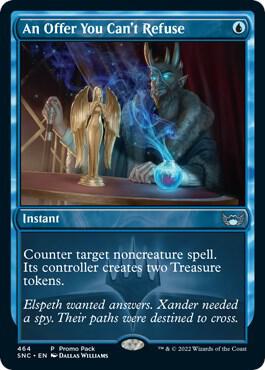An Offer You Can't Refuse card from Promo Pack: Streets of New Capenna