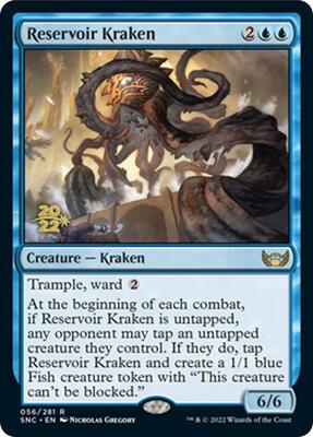 Reservoir Kraken card from Prerelease Cards