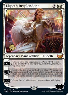 Elspeth Resplendent card from Prerelease Cards