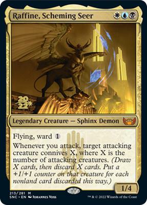 Raffine, Scheming Seer card from Prerelease Cards