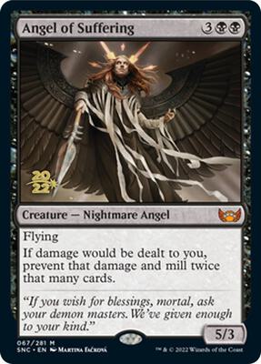 Angel of Suffering card from Prerelease Cards
