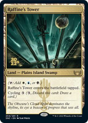 Raffine's Tower card from Prerelease Cards