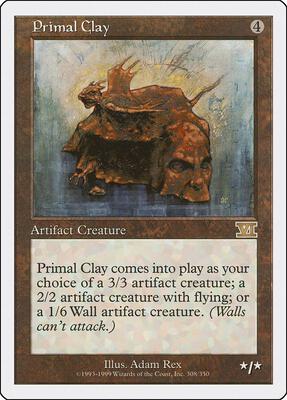 Primal Clay card from Classic Sixth Edition