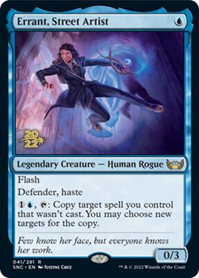 Errant, Street Artist card from Prerelease Cards