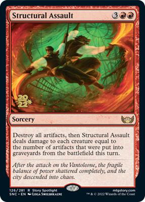 Structural Assault card from Prerelease Cards