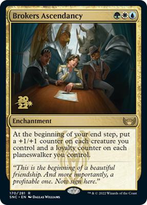 Brokers Ascendancy card from Prerelease Cards