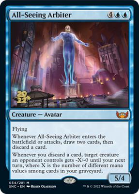 All-Seeing Arbiter card from Prerelease Cards