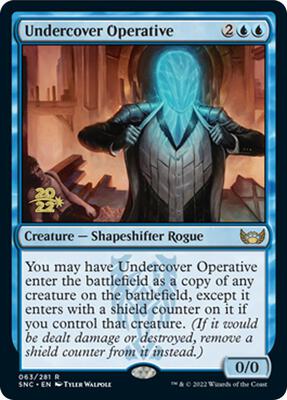 Undercover Operative card from Prerelease Cards