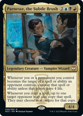 Parnesse, the Subtle Brush card from Commander: Streets of New Capenna