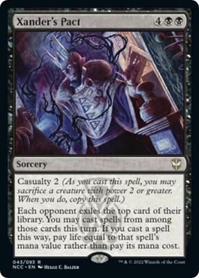 Xander's Pact card from Commander: Streets of New Capenna