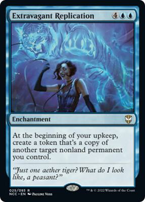 Extravagant Replication card from Commander: Streets of New Capenna