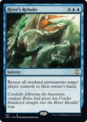 River's Rebuke card from Commander: Streets of New Capenna