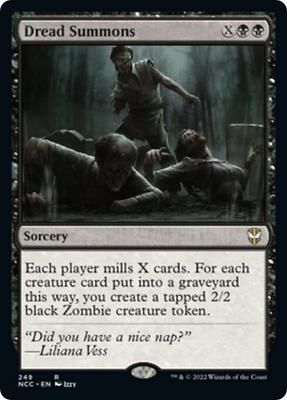 Dread Summons card from Commander: Streets of New Capenna