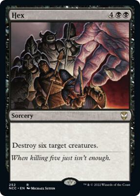 Hex card from Commander: Streets of New Capenna