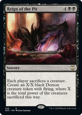 Reign of the Pit card from Commander: Streets of New Capenna