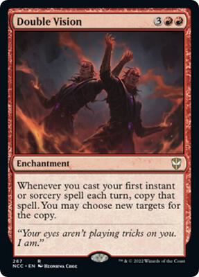 Double Vision card from Commander: Streets of New Capenna