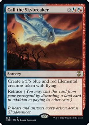 Call the Skybreaker card from Commander: Streets of New Capenna