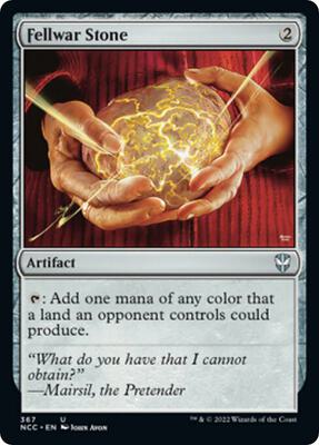 Fellwar Stone card from Commander: Streets of New Capenna