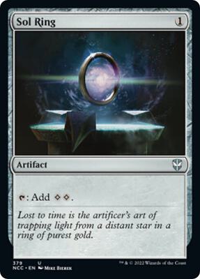 Sol Ring card from Commander: Streets of New Capenna