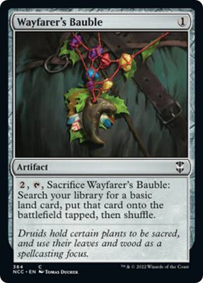 Wayfarer's Bauble card from Commander: Streets of New Capenna