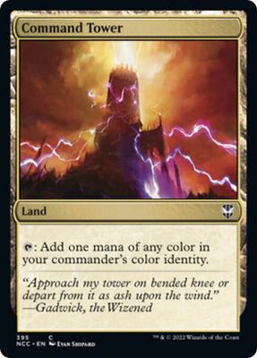 Command Tower card from Commander: Streets of New Capenna
