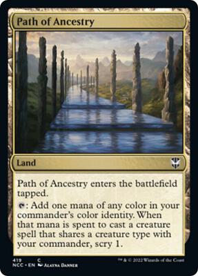 Path of Ancestry card from Commander: Streets of New Capenna
