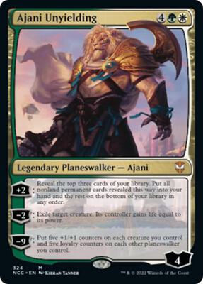 Ajani Unyielding card from Commander: Streets of New Capenna