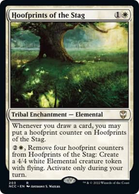 Hoofprints of the Stag card from Commander: Streets of New Capenna