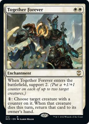 Together Forever card from Commander: Streets of New Capenna