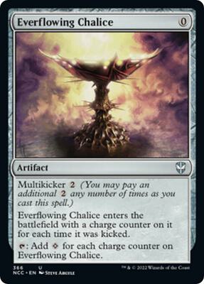 Everflowing Chalice card from Commander: Streets of New Capenna