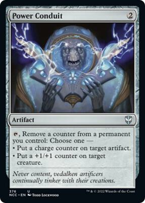 Power Conduit card from Commander: Streets of New Capenna