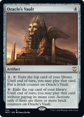 Oracle's Vault card from Commander: Streets of New Capenna