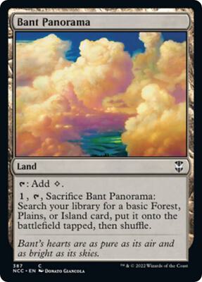 Bant Panorama card from Commander: Streets of New Capenna