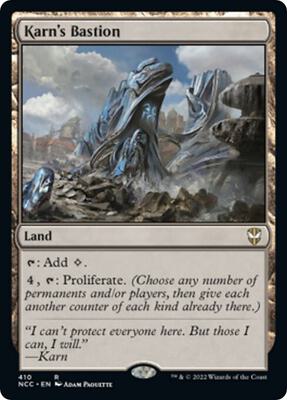 Karn's Bastion card from Commander: Streets of New Capenna