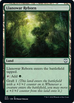 Llanowar Reborn card from Commander: Streets of New Capenna