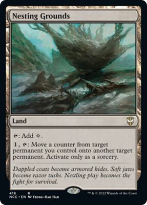 Nesting Grounds card from Commander: Streets of New Capenna