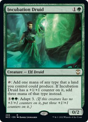 Incubation Druid card from Commander: Streets of New Capenna