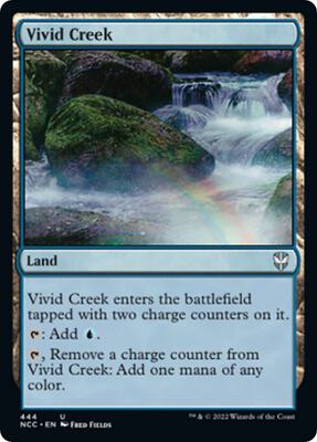 Vivid Creek card from Commander: Streets of New Capenna