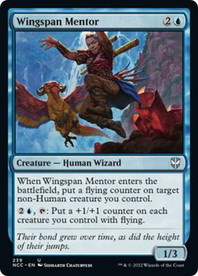 Wingspan Mentor card from Commander: Streets of New Capenna