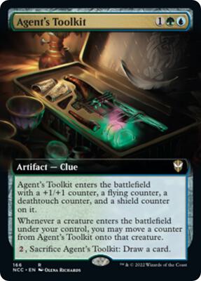 Agent's Toolkit (Extended Art) card from Commander: Streets of New Capenna