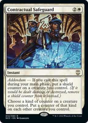 Contractual Safeguard card from Commander: Streets of New Capenna